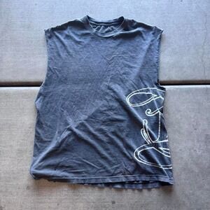 Vintage Men's Y2K Cut Shirt